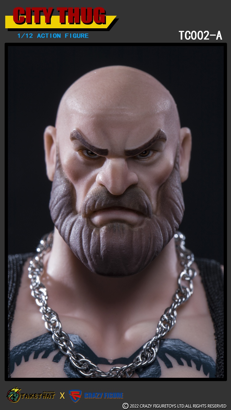 Takethat X Crazy Figure 1:12 Urban Thug White [CF-TC002A] - EKIA
