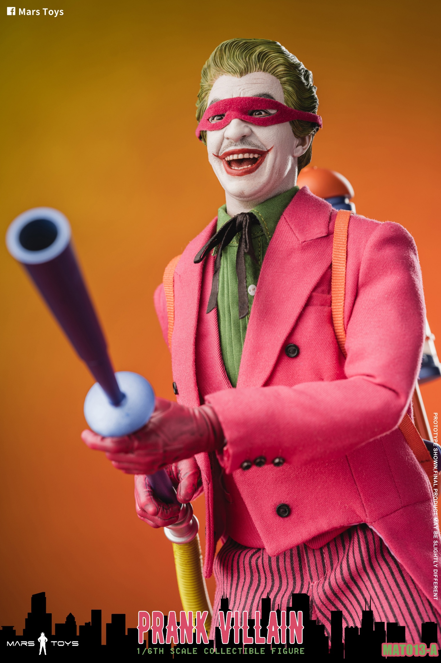 Mars Toys 1/6 Prank Villain Collectible Figure [MAT-013A