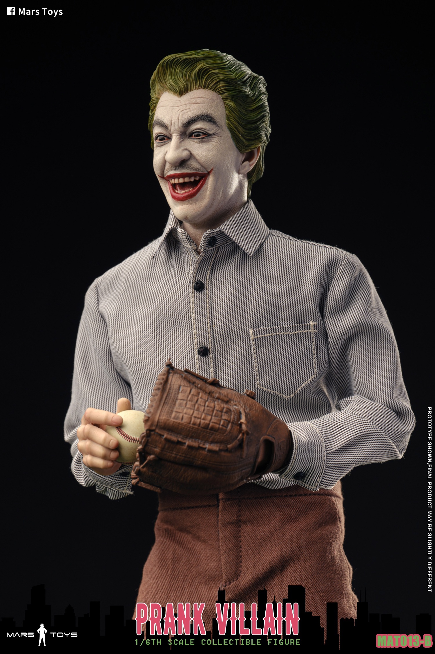 Mars Toys 1/6 Prank Villain With Striped Shirt Figure [MAT