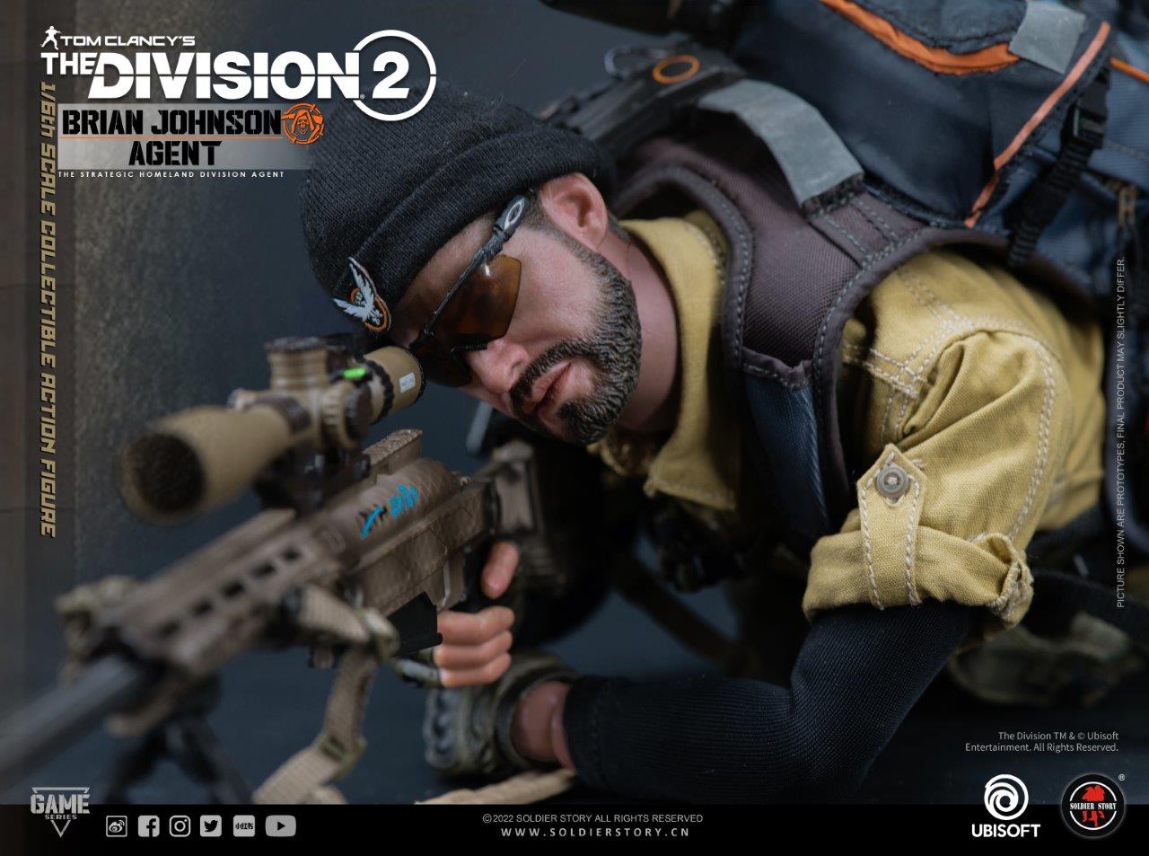 1/6 Soldier Story X Ubisoft The Division 2 Agent Brian Johnson