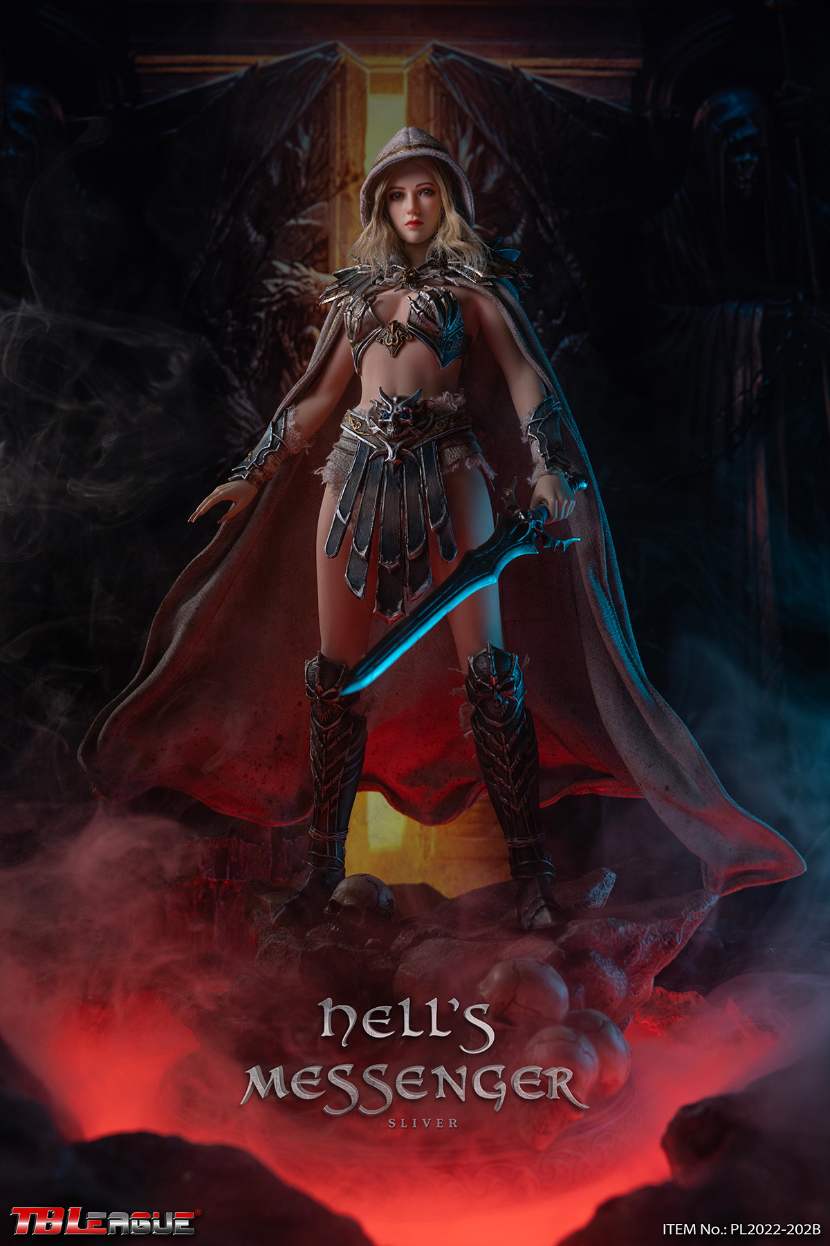 TBLeague 1/6 Hell's Messenger-Sliver Figure [PL2022-202B