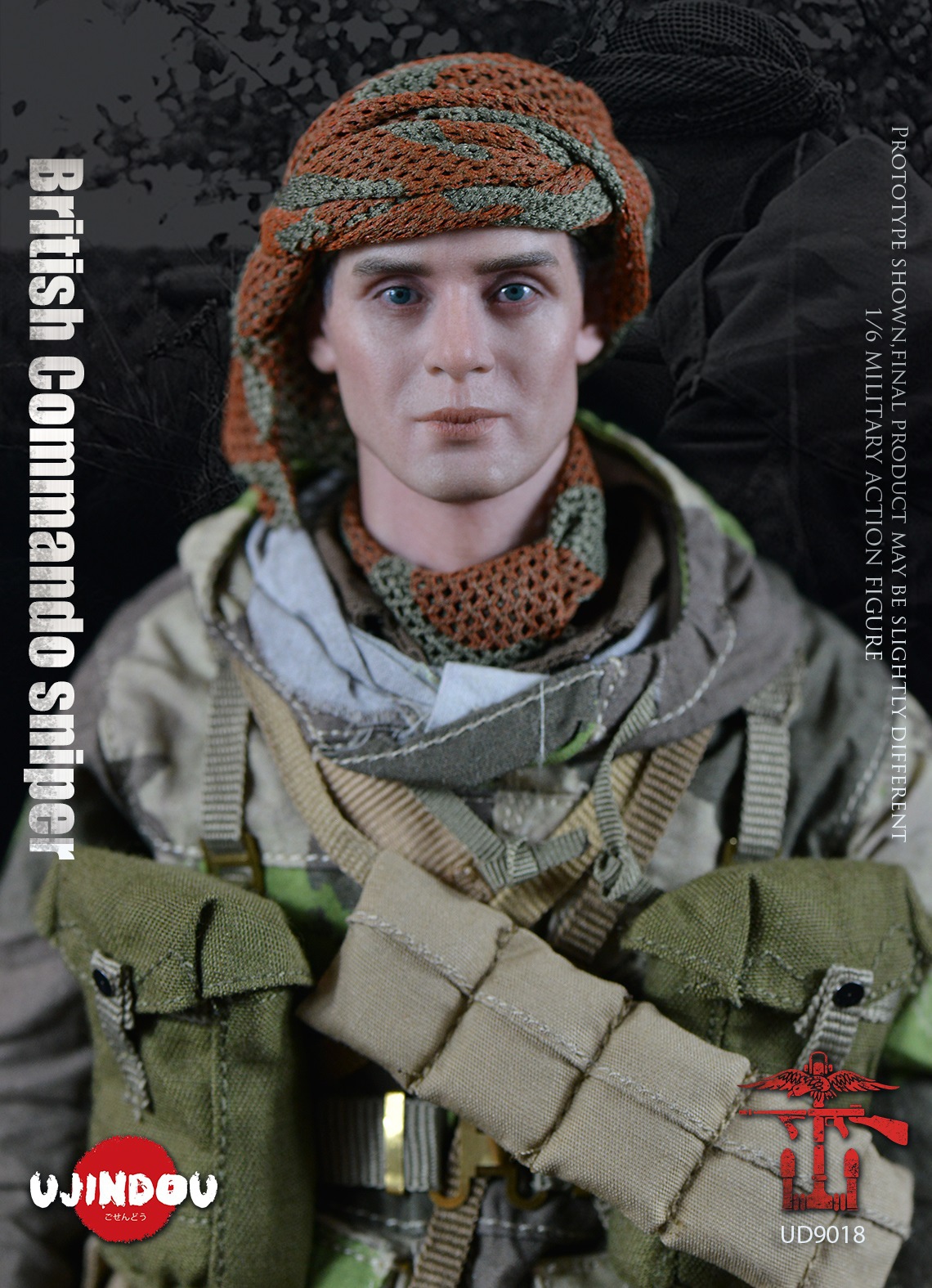 UJINDOU 1/6 WW2 イギリス軍 コマンド部隊 スナイパー 1944 UJINDOU 1/6 WW2 イギリス軍 コマンド部隊 スナイパー 1944 WWII