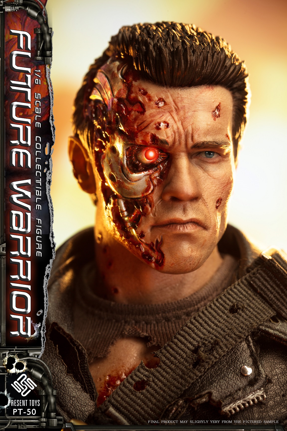 1/6 Present Toys Future Warrior T800 Deluxe Edition Action Figure [PST-SP51]