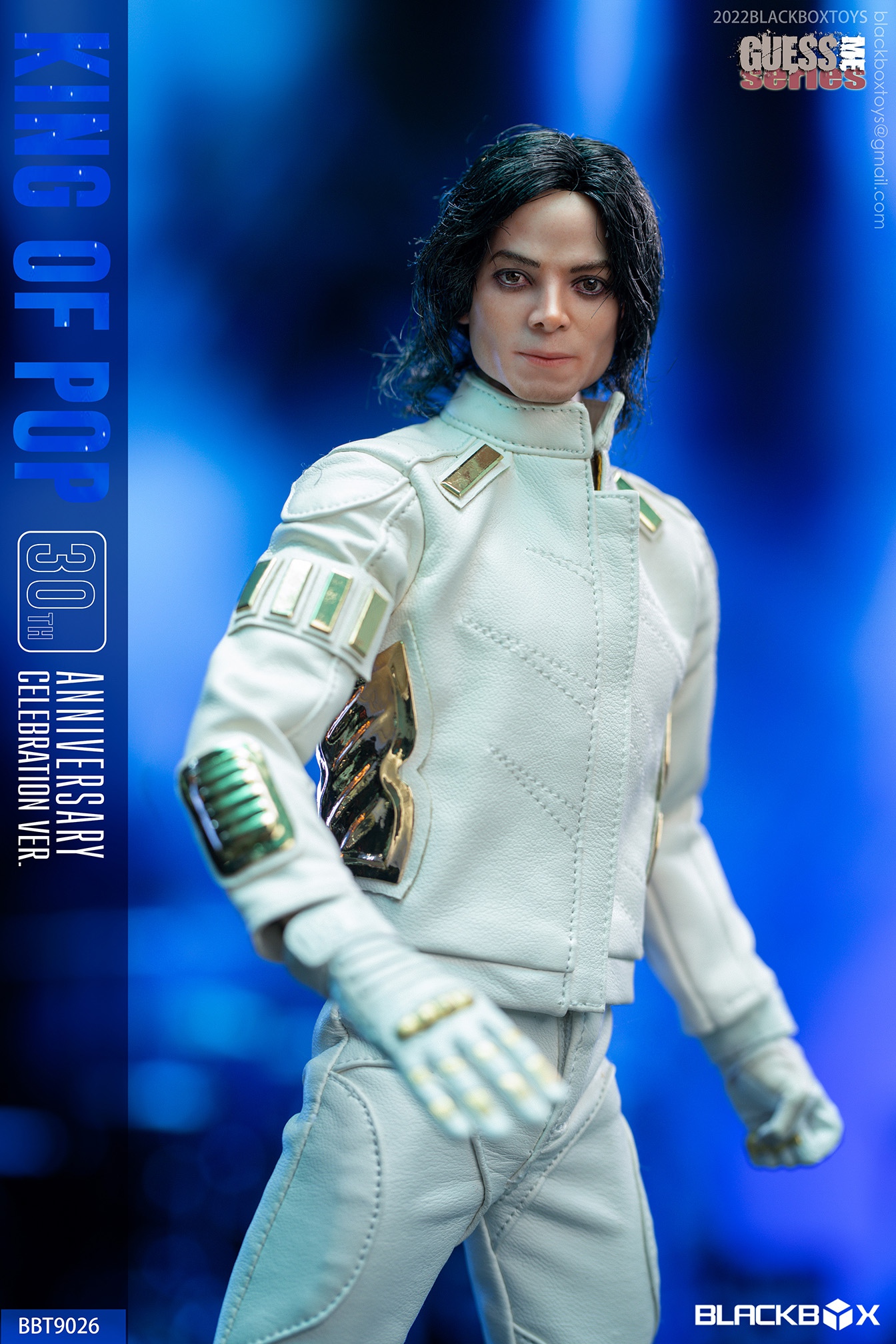 30th Anniversary 3点セット Black Box Toys 1:6 Jackson 30th Anniversary Version Figure