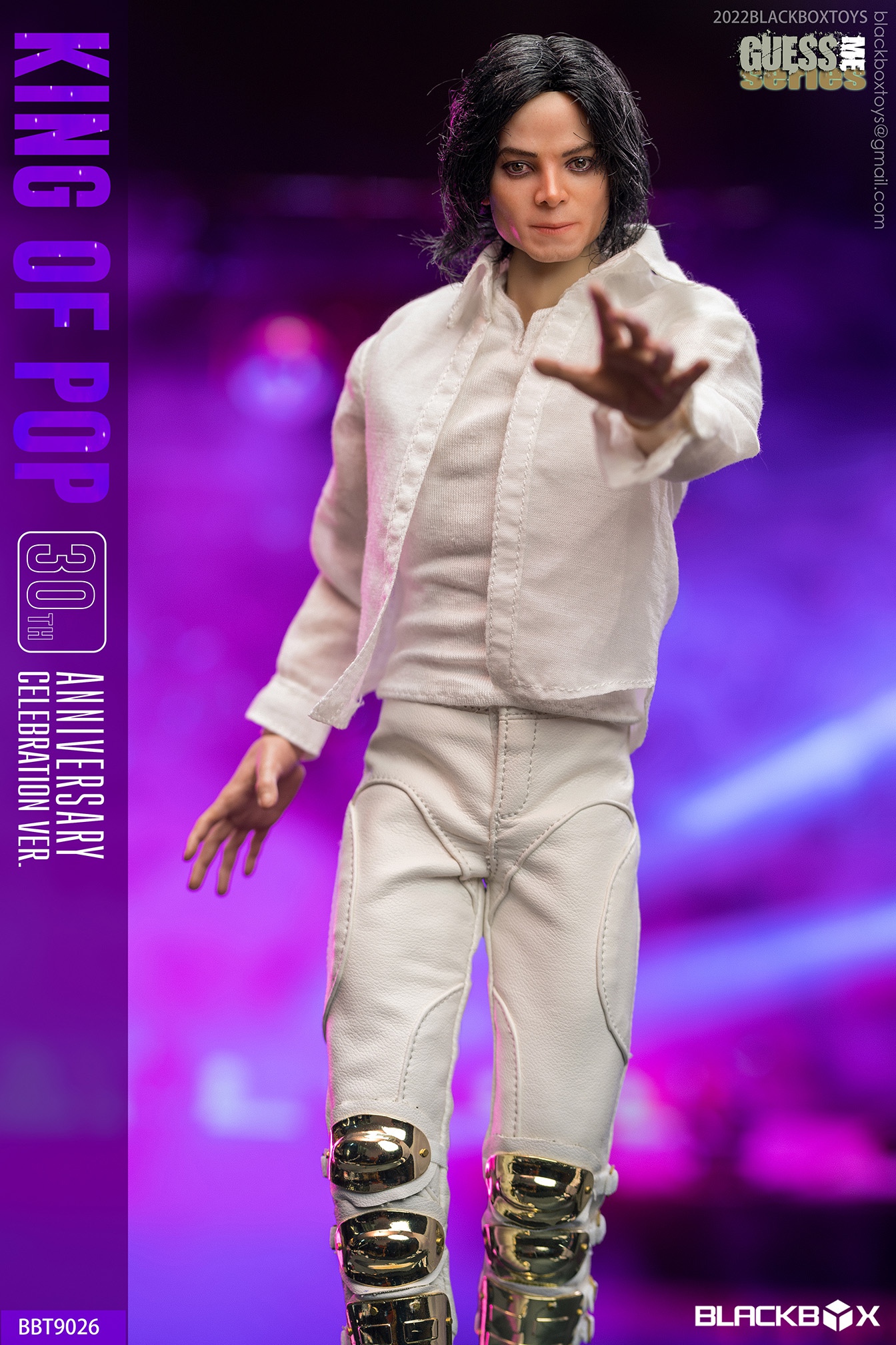 30th Anniversary 3点セット Black Box Toys 1:6 Jackson 30th Anniversary Version Figure