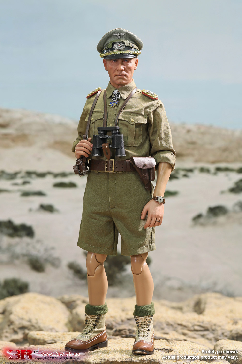 1/6 Erwin Rommel The Desert Fox General Field Marshal of German