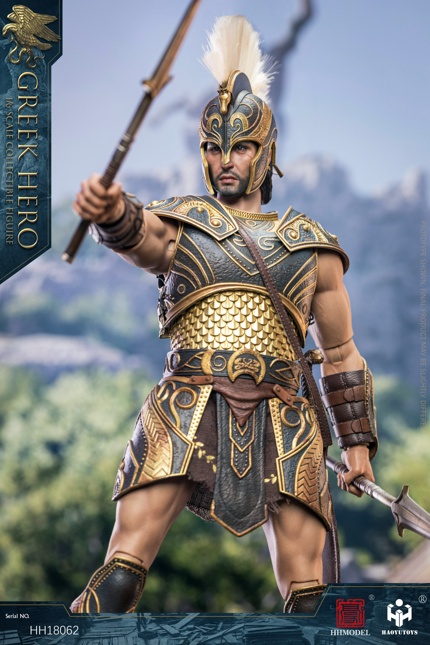 HH model X HaoYu Toys 1/6 Imperial Legion Greek God of War Figure