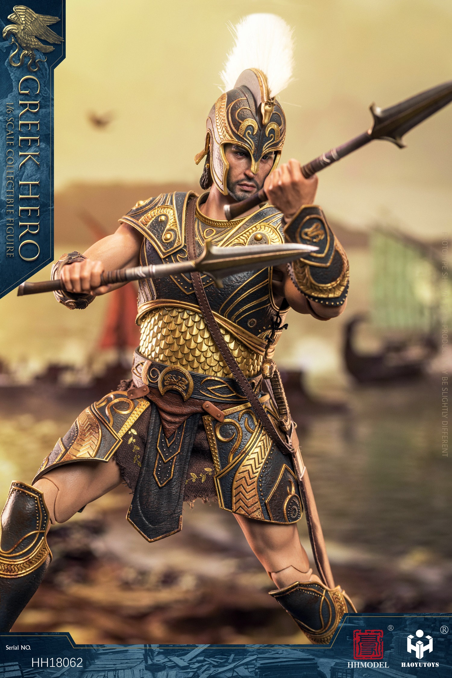 HH model X HaoYu Toys 1/6 Imperial Legion Greek God of War