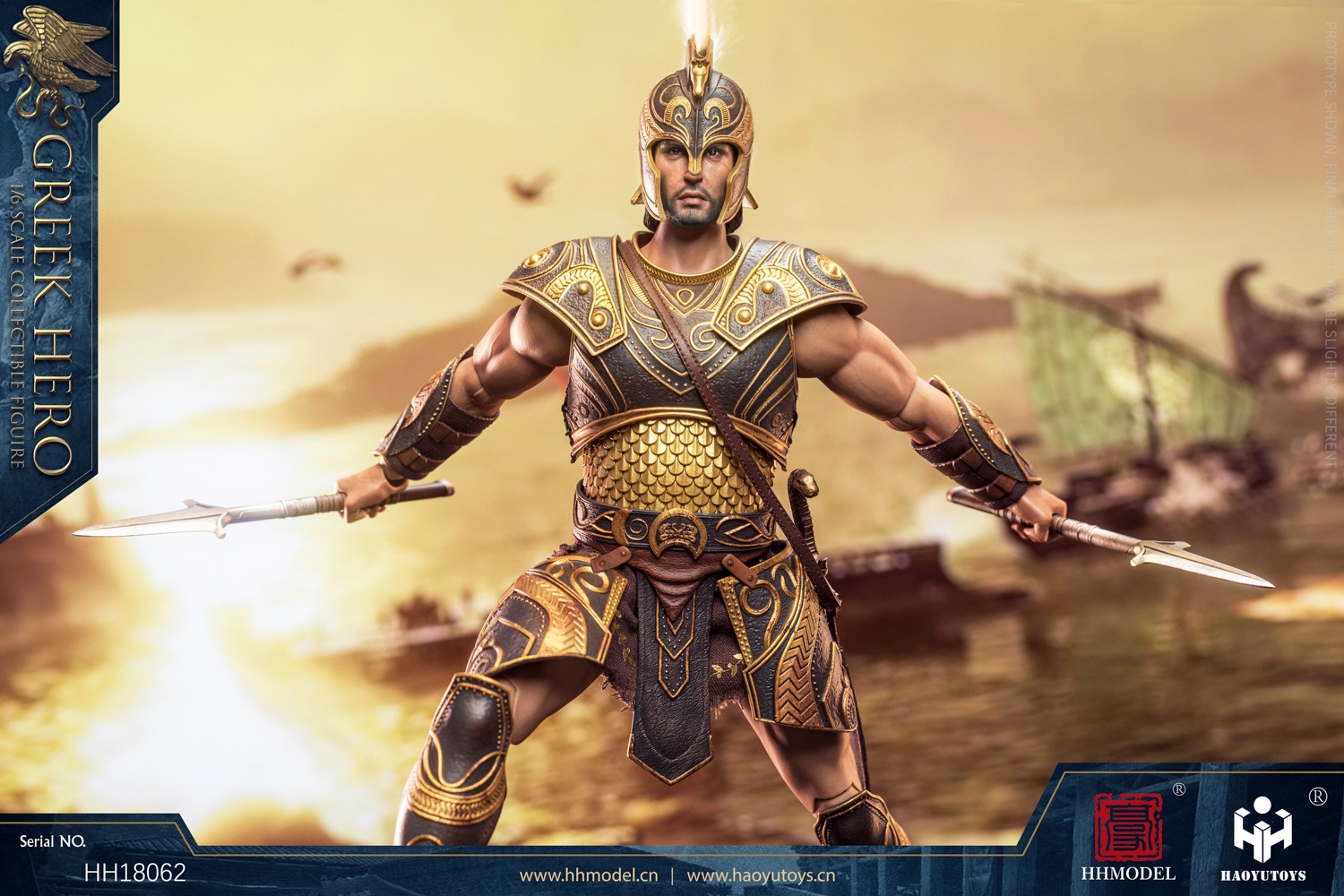 その他 HHmodel & HaoYuTOYS 1/6 Greek legendary HY Toys 1/6 HY-HH18074A Legendary Greek Warrior (Deluxe
