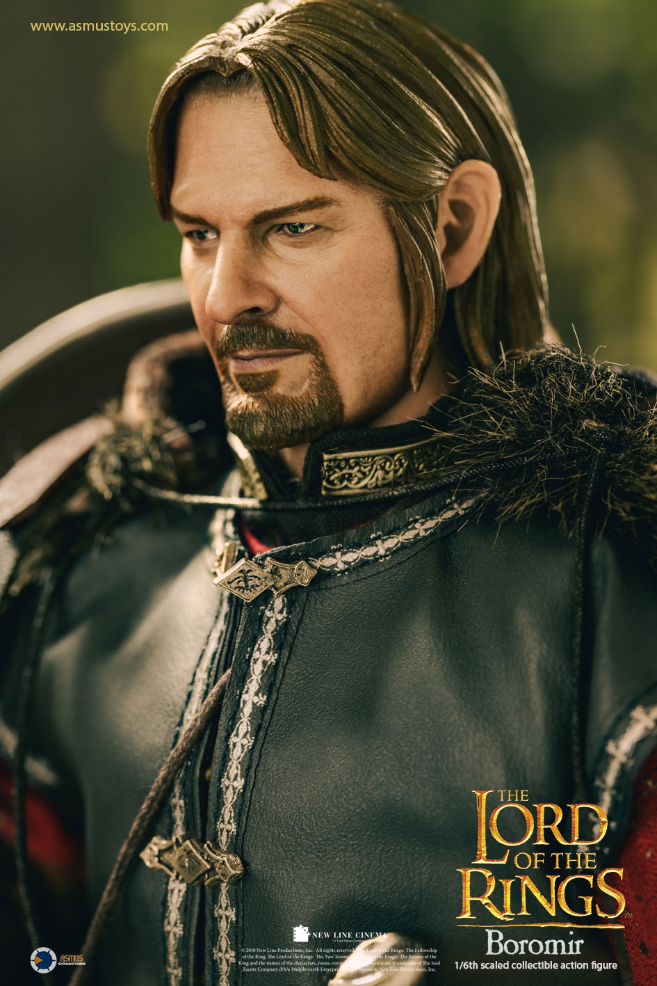 Asmus Toys 1/6 Boromir Sculpted Hair in Lord of the Rings