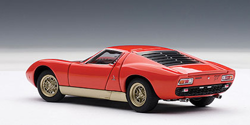 AUTOART 1/43 Lamborghini Miura SV Red with Openings [AUTO-54543