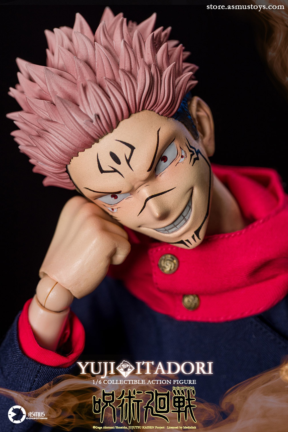 Asmus Toys YUJI ITADORI Jujutsu Kaisen Series 1/6 Figure [ASM Asmus Toys YUJI ITADORI Jujutsu Kaisen Series 1/6 Figure [ASM