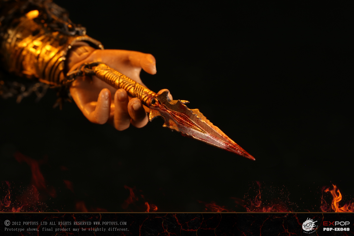 Pop Toys Pop-EX049 スコーピオン 1/6 フィギュア POPTOYS 1/6 EX049 Representative from Hell Warrior Scorpion