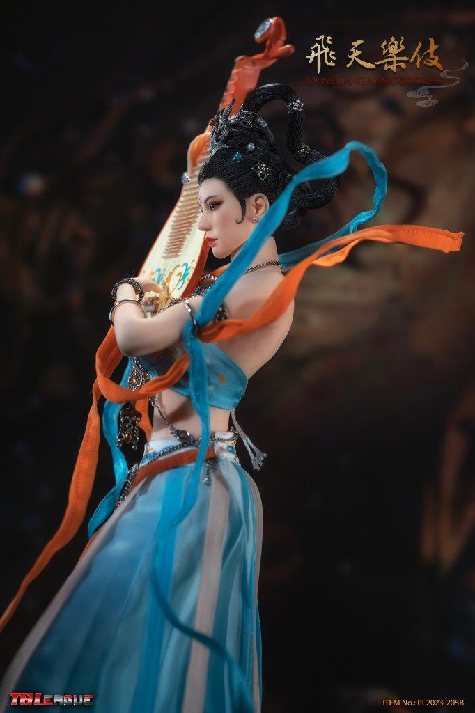 TBLeague 1/6 Dunhuang Music Goddess 飛天樂伎 Blue Figure [PL2023