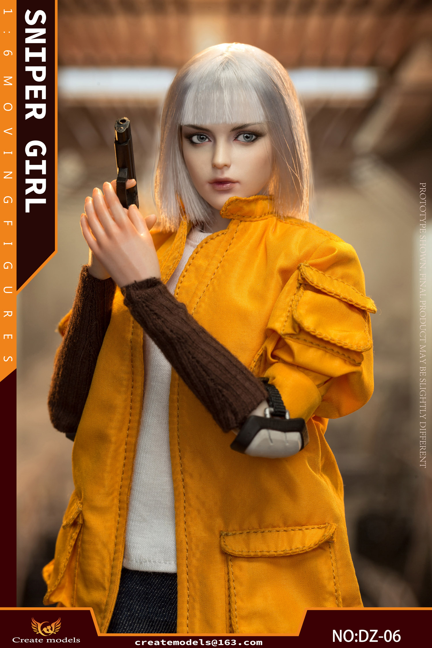 Create Models 1:6 Sniper Girl Lan Figure [CMD-DZ06] - EKIA Hobbies