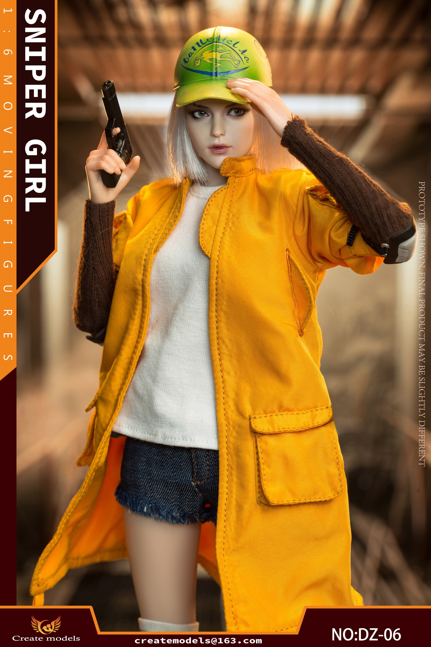 Create Models 1:6 Sniper Girl Lan Figure [CMD-DZ06] - EKIA Hobbies