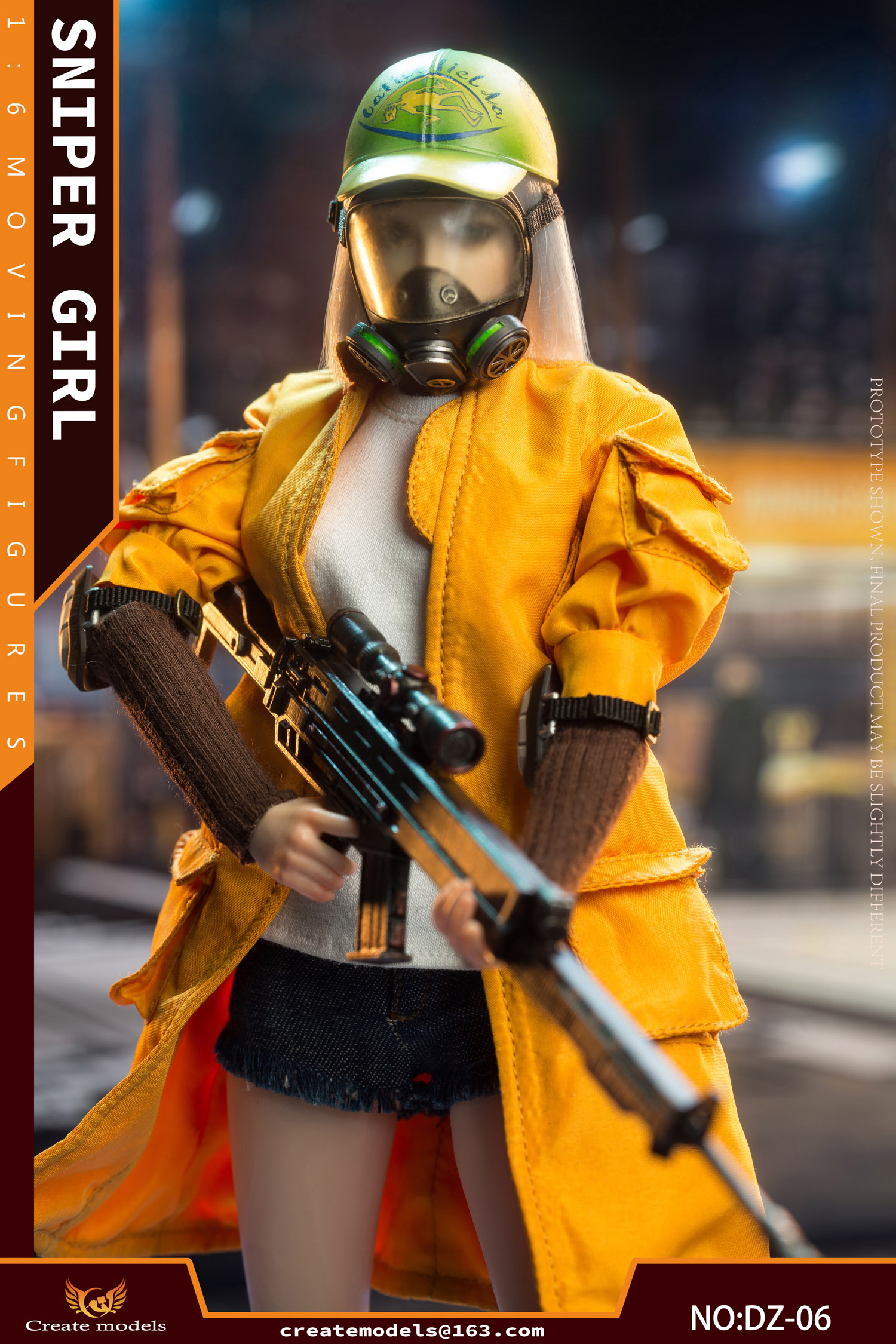 Create Models 1:6 Sniper Girl Lan Figure [CMD-DZ06] - EKIA Hobbies
