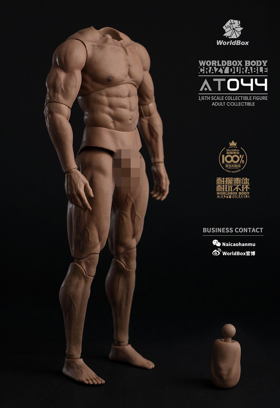 World Box 1/6 Neckless Big Muscle Durable Body [WB-AT044