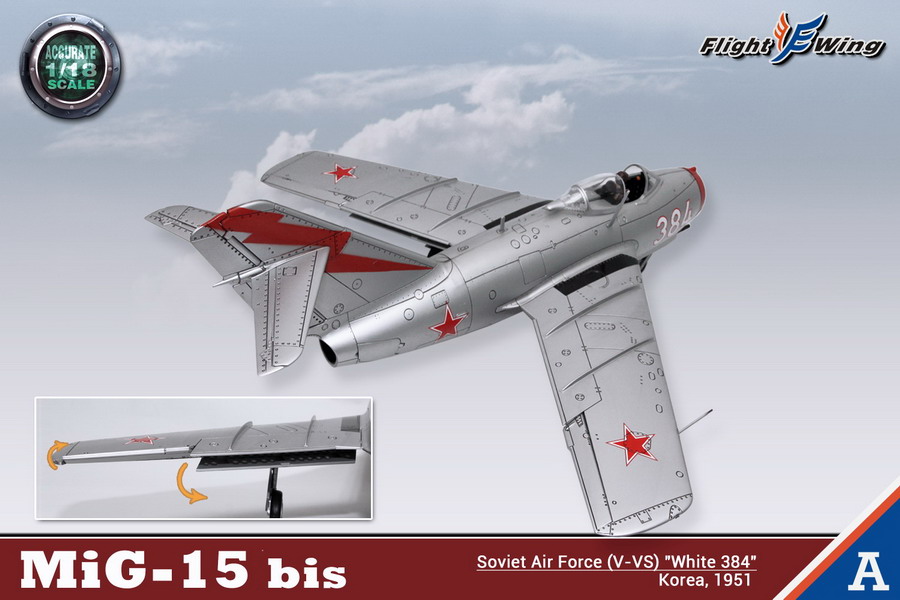 1:18 Flight Wing MiG-15 Soviet Air Force (V-VS) 