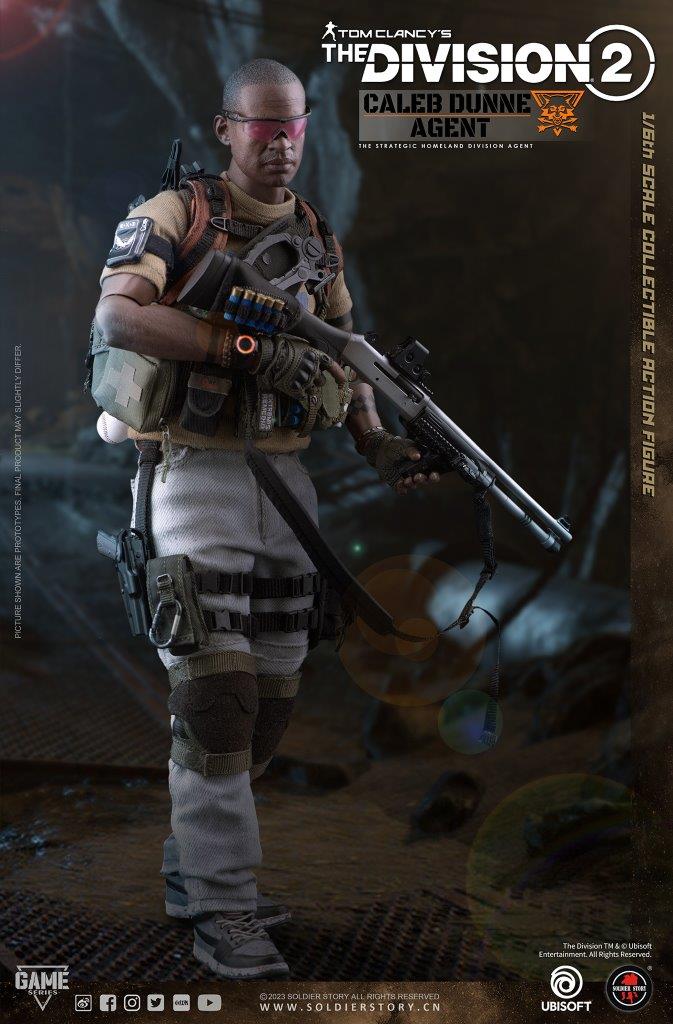 Soldier Story Ubisoft The Division 2 Agent Caleb Dunne 1:6
