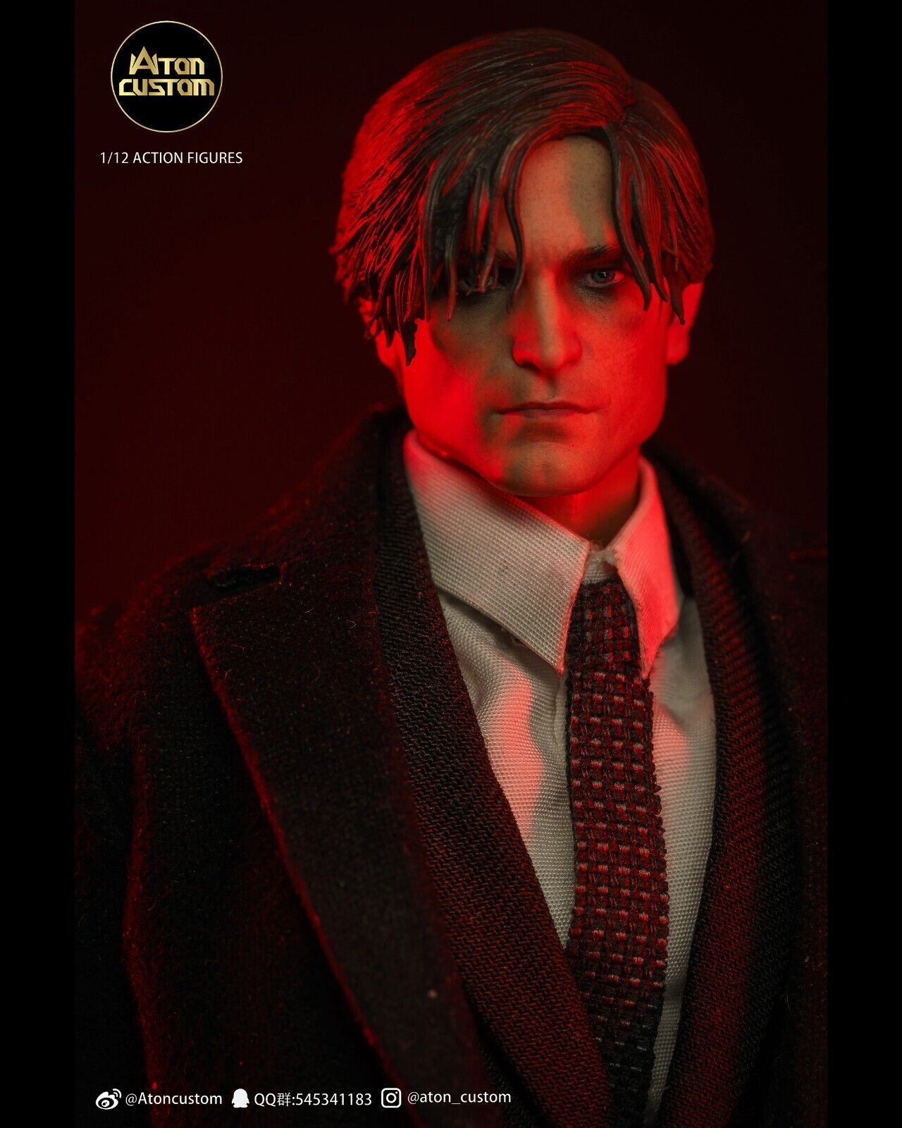 その他 Atoncustom 1/12 young rich ATON Custom 1/12 Young Rich Bruce Collectibles Figure [ATC