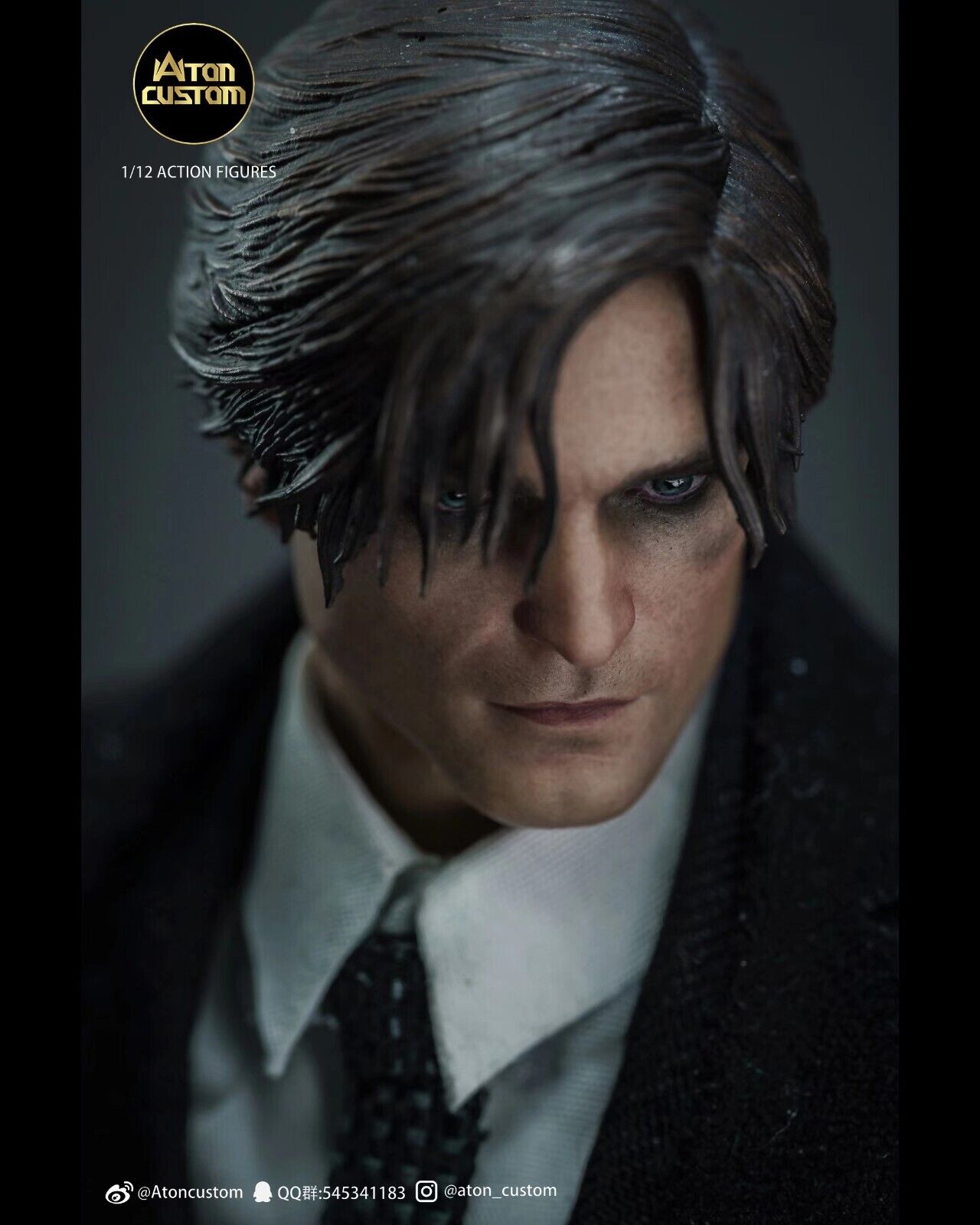 その他 Atoncustom 1/12 young rich ATON Custom 1/12 Young Rich Bruce Collectibles Figure [ATC