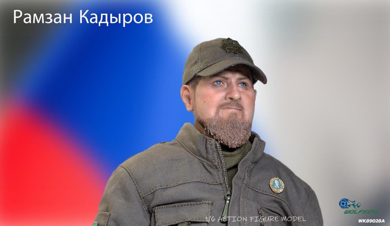 その他 WOLFKING 1/6 President of Chechnya 1:6 Wolf King President of Chechnya Kadyrov [WK-89028A] - EKIA Hobbies