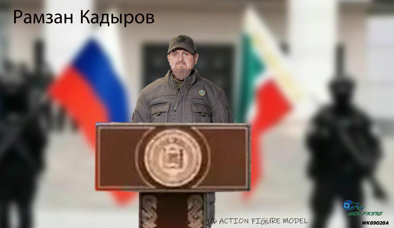 その他 WOLFKING 1/6 President of Chechnya 1:6 Wolf King President of Chechnya Kadyrov [WK-89028A] - EKIA Hobbies