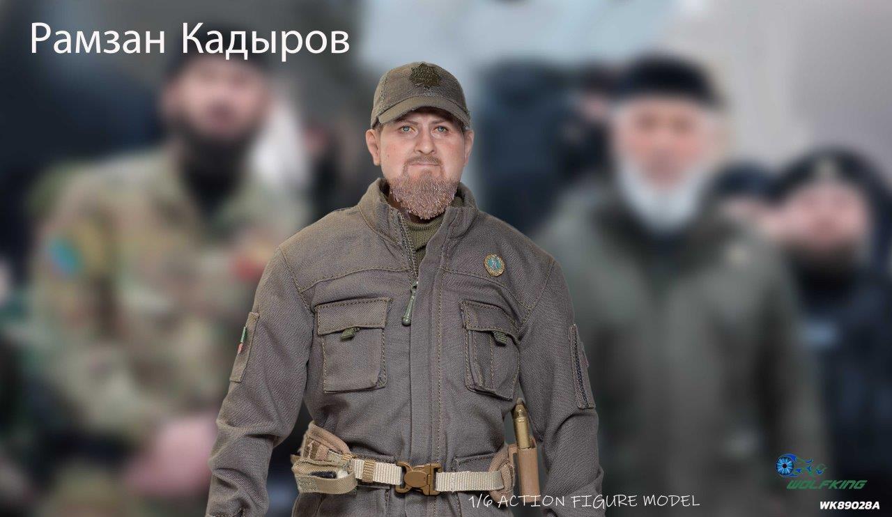 その他 WOLFKING 1/6 President of Chechnya 1:6 Wolf King President of Chechnya Kadyrov [WK-89028A