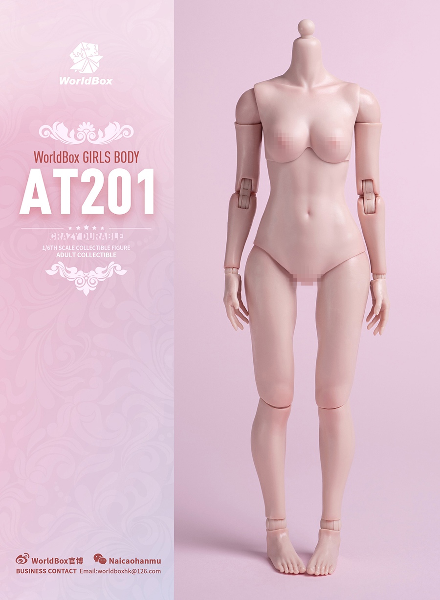 World Box 1/6 Female Body Standard Version Pale [WB-AT201P] - EKIA