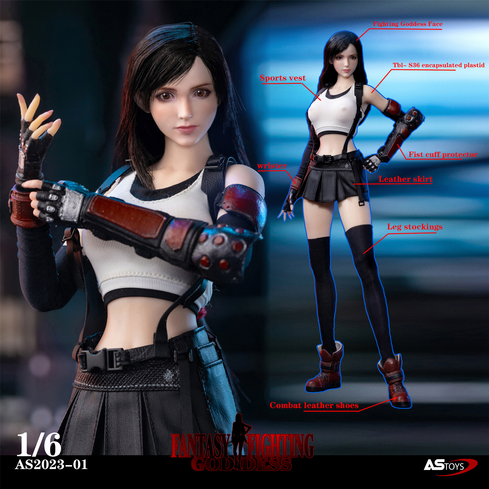 ゲームキャラクター FANTASY FIGHTING GODDESS 1/6 Fantasy Fighting Goddess Female Figure [AST-2023-01] - EKIA