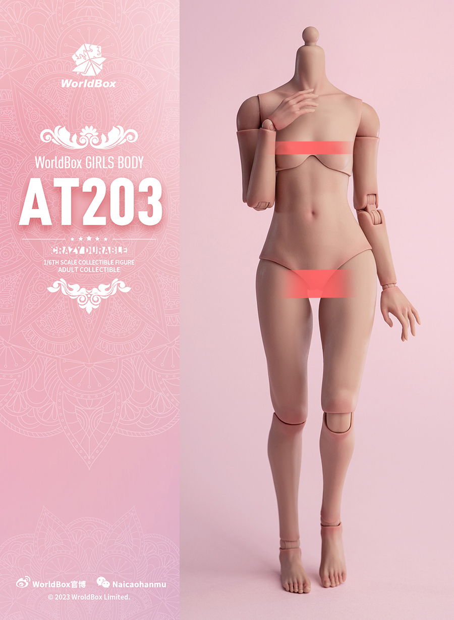 World Box 1/6 Girl Body Light Tan [WB-AT203T] - EKIA Hobbies