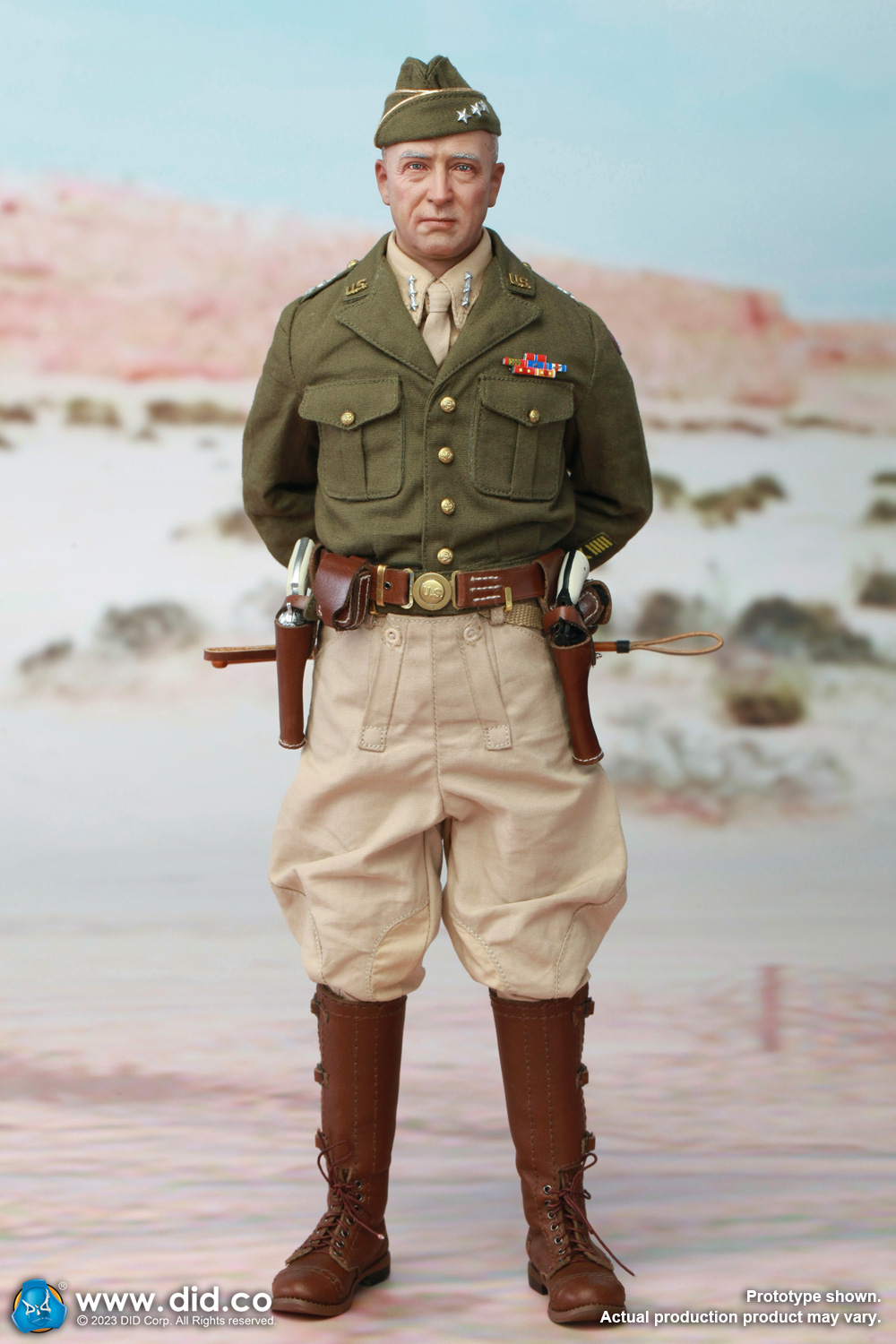 DID 1/6 WW2 US陸軍 パットン将軍 DiD 1/6 George Smith Patton Jr WWII General of the United