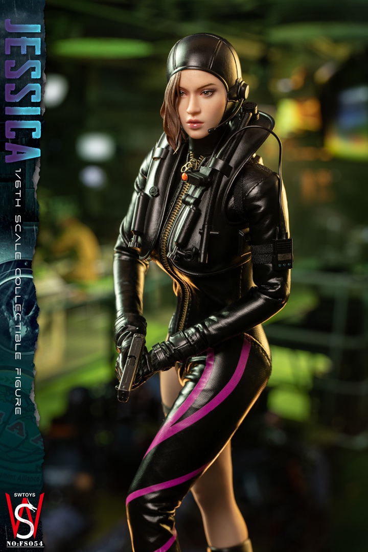 SWTOYS 1/6 FS054 Jessica アクションフィギュア SWTOYS Agent Jessica Sherawat 1/6 Action Figure Toys 12