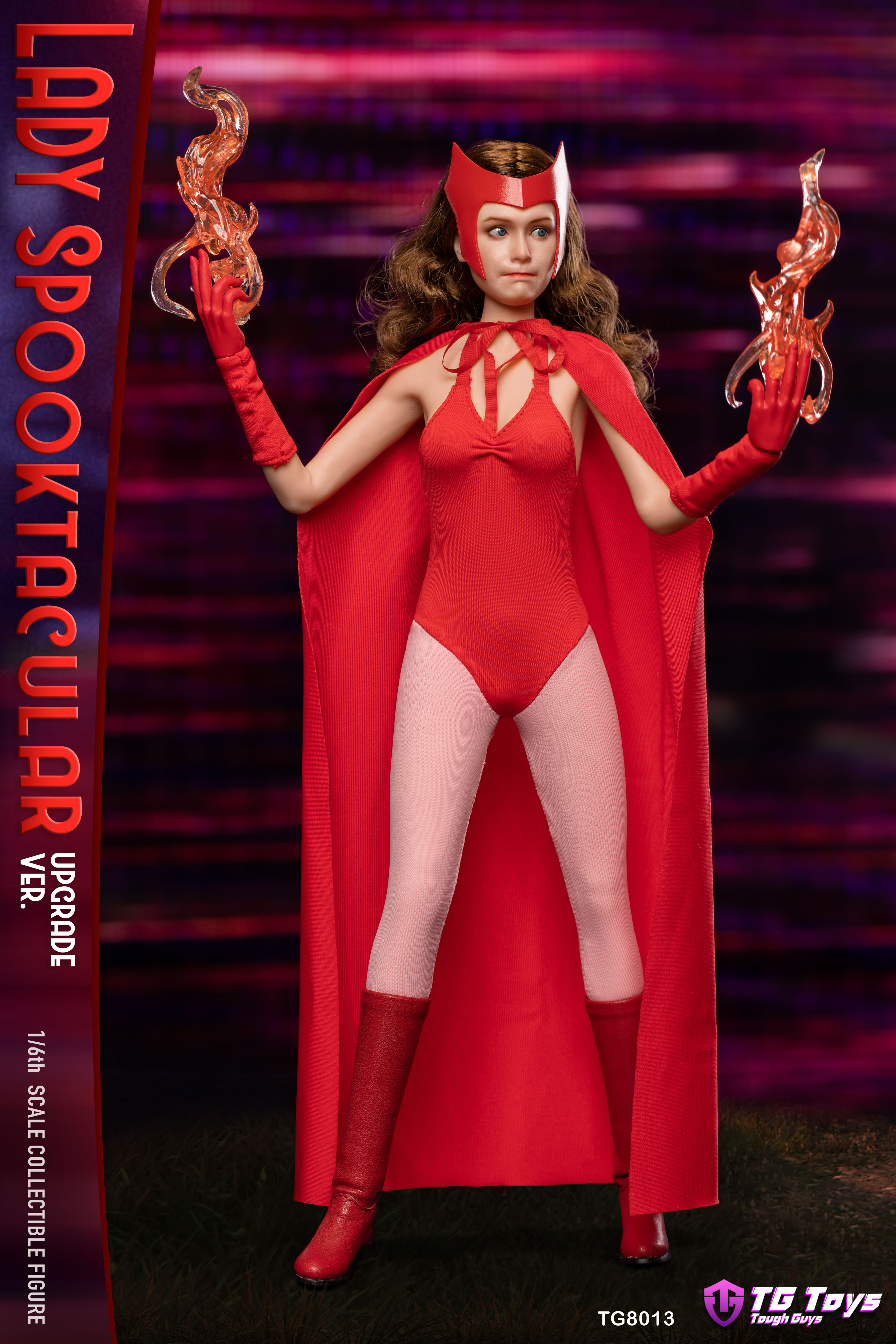 Tough Guys 1/6 Lady Spooktacular with Movable Eyes Figure [TG-8013