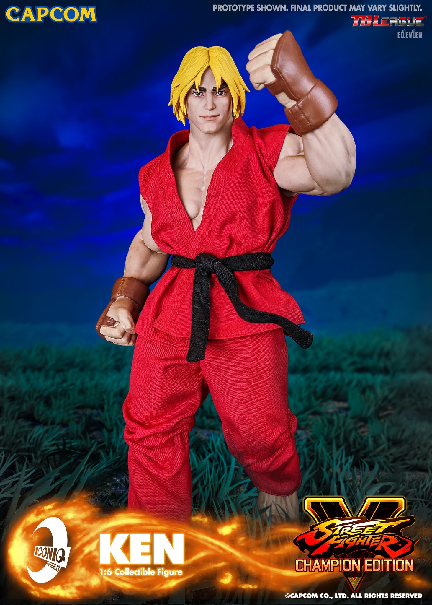 Iconiq 1/6 ストリートファイター　ケン Street Fighter Ken Masters 1/6 Scale Figure by Iconiq