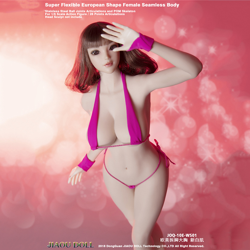 JIAOU DOLL 1/6 シームレス女性素体ペールスキン/中胸　JD-001 Amazon | HiPlay JIAOUDOLL 1/6 超柔軟性 女性 シームレス
