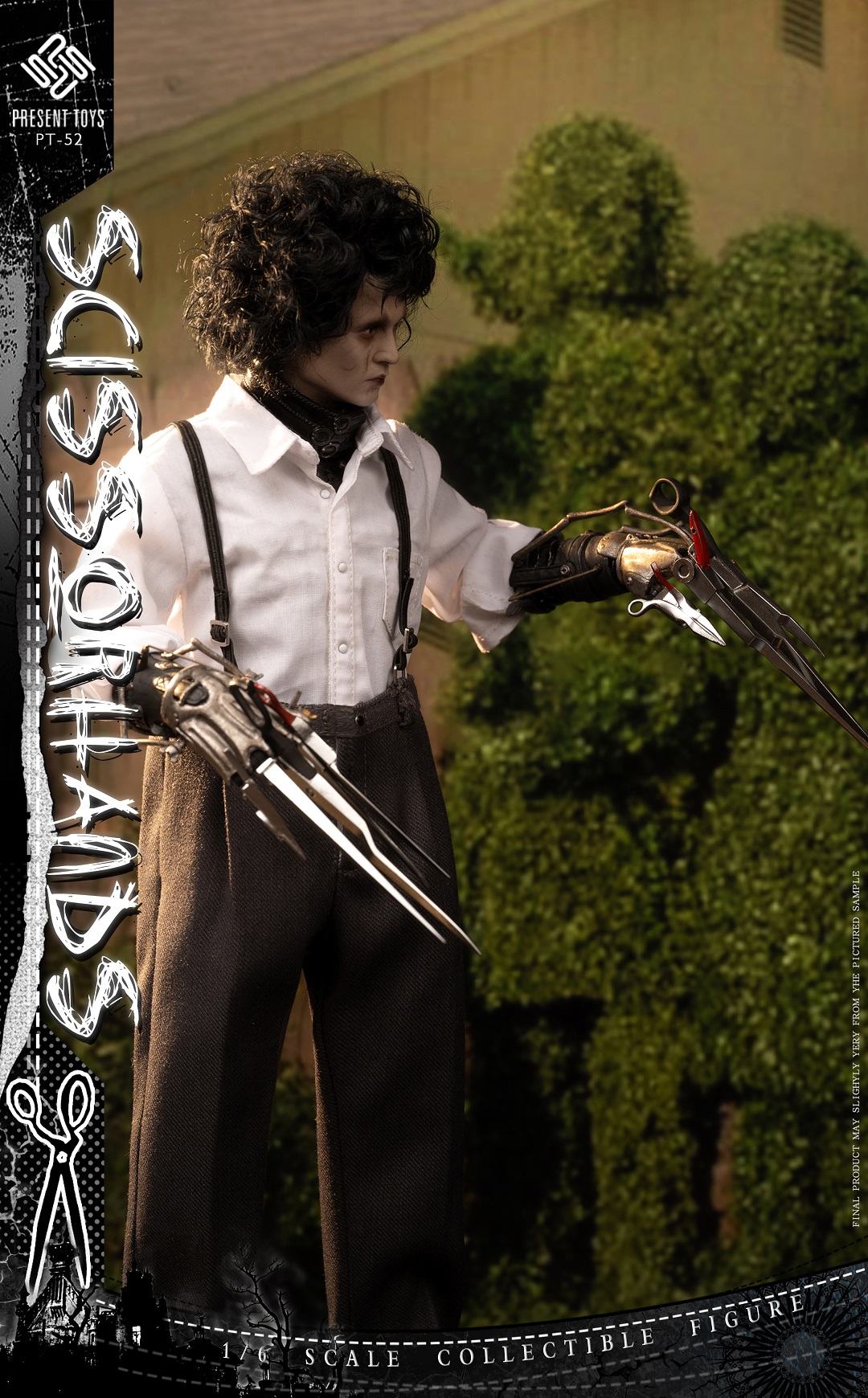 1/6 Present Toys Scissorhands Collector Figure [PST-SP52] - EKIA