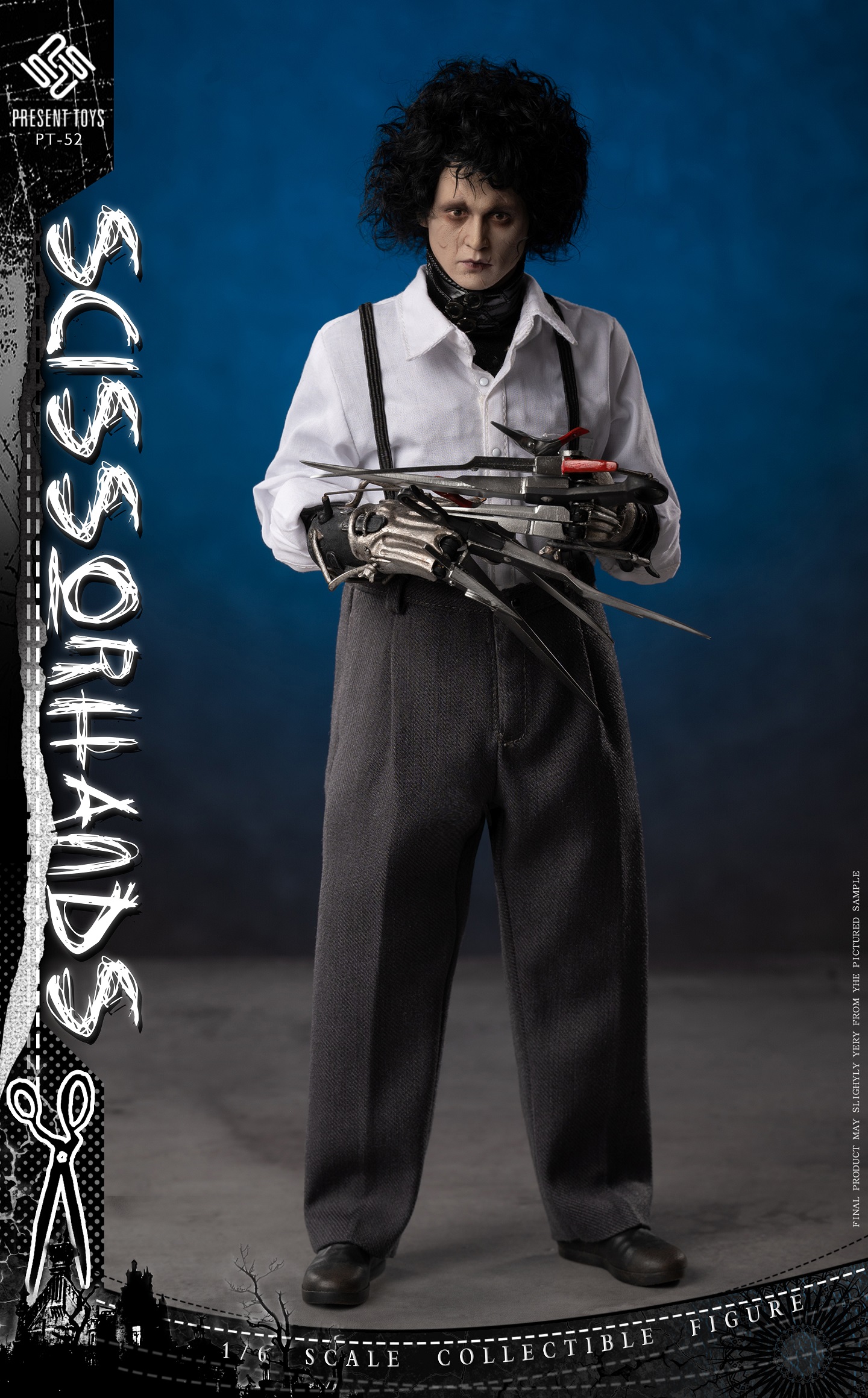 1/6 Present Toys Scissorhands Collector Figure [PST-SP52] - EKIA