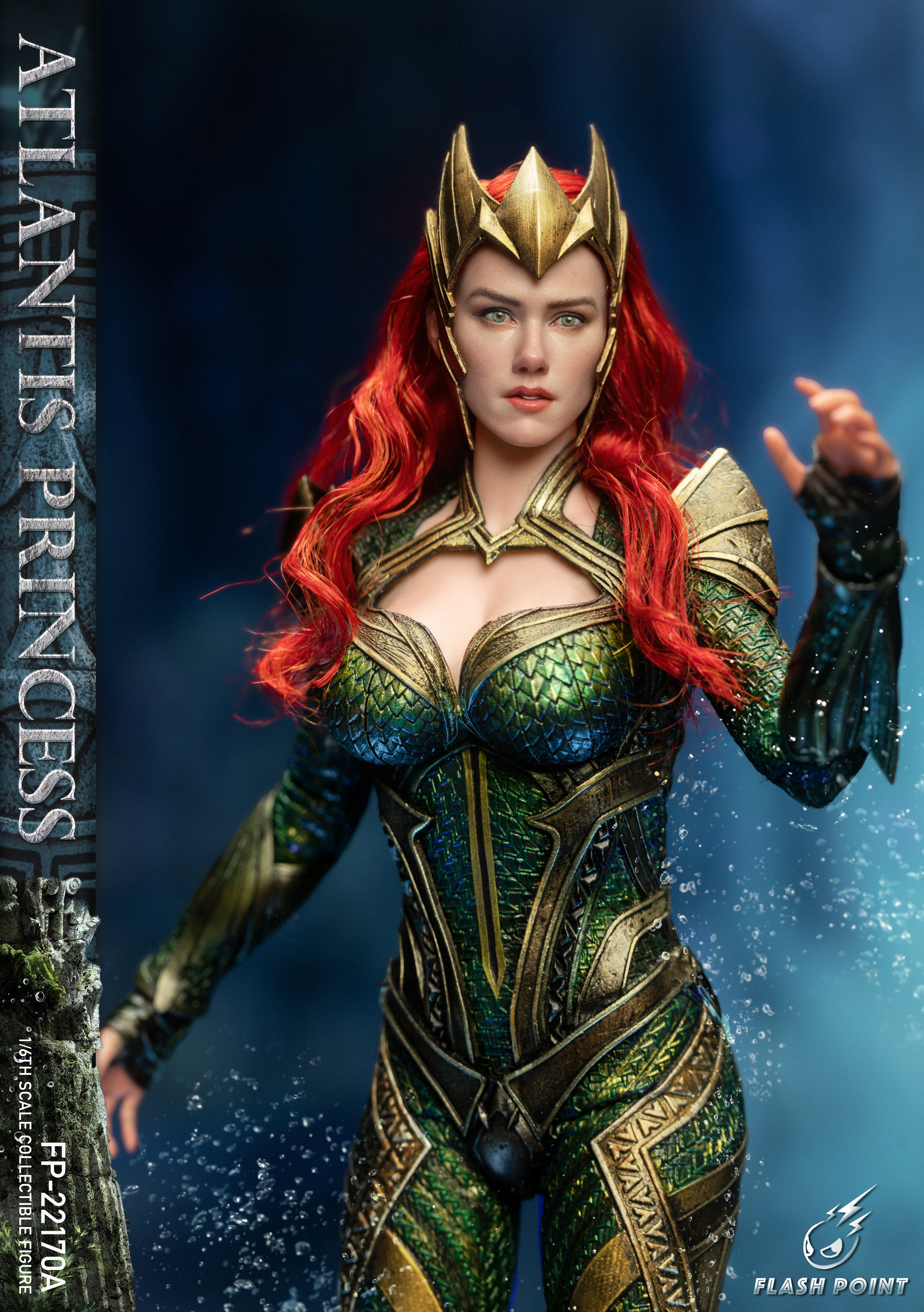 その他 Flashpoint Studios Princess Atlantis 1/6 Flashpoint Studio 1/6 Princess Atlantis Figure [FPS-22170A