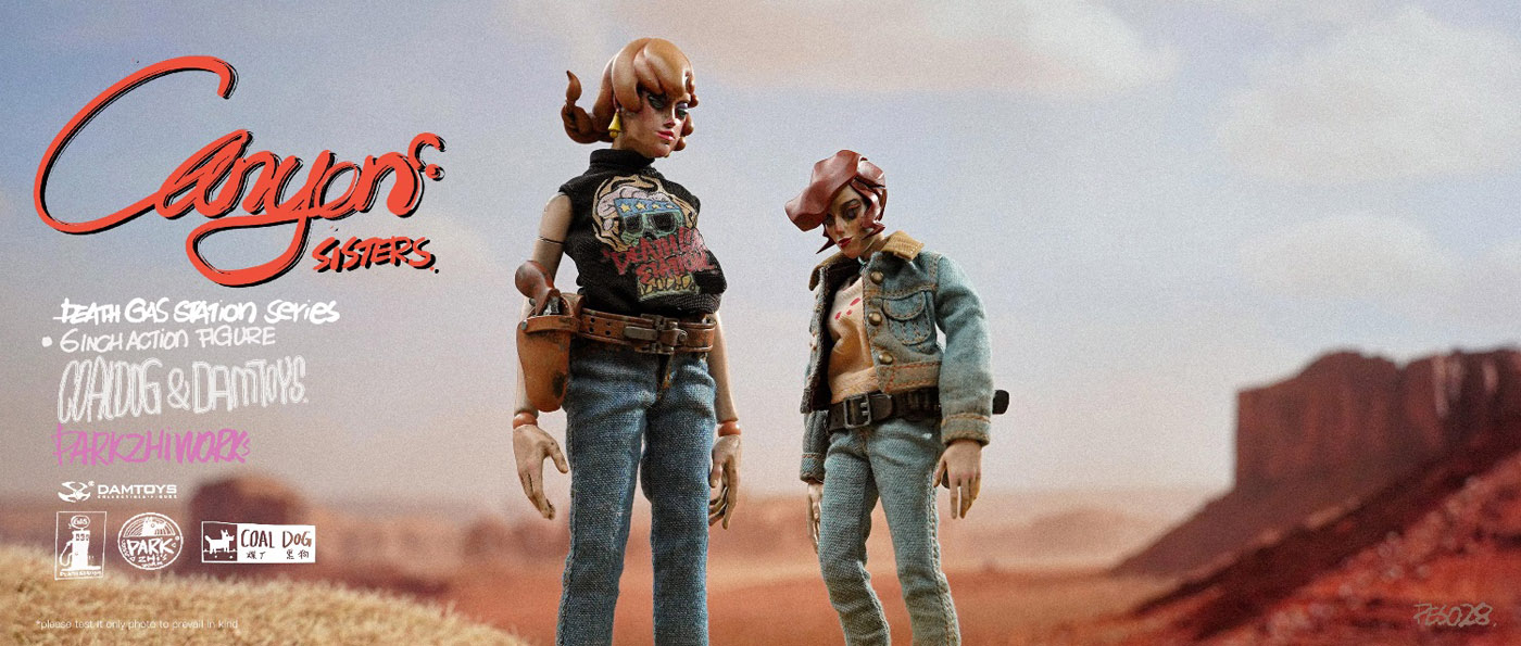 CoalDogx Damtoys 1/12 Death Gas Station Series Canyon Sisters