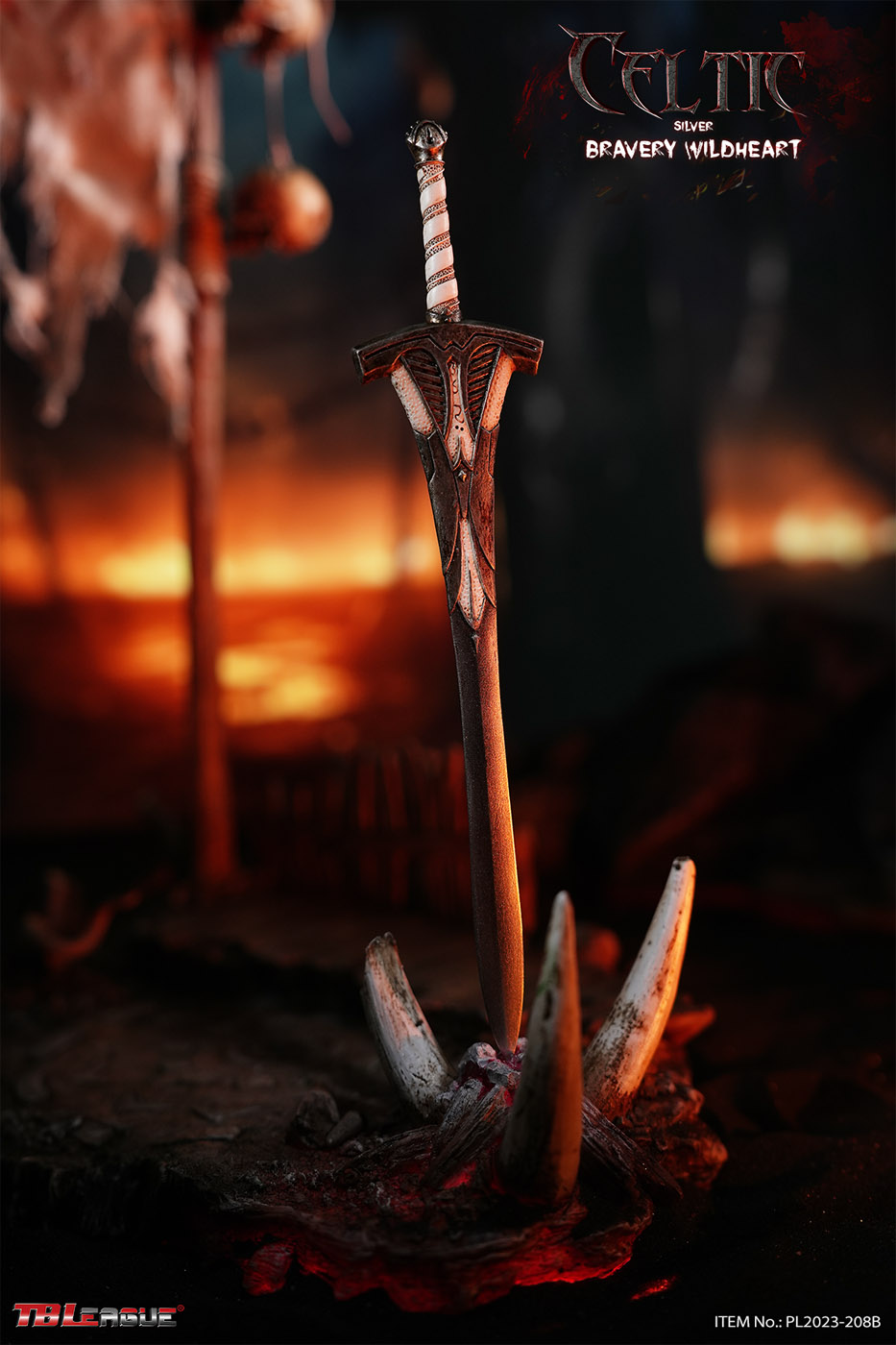 TBLeague 1/6 Celtic Bravery Wildheart Silver Female Figure [PL2023  