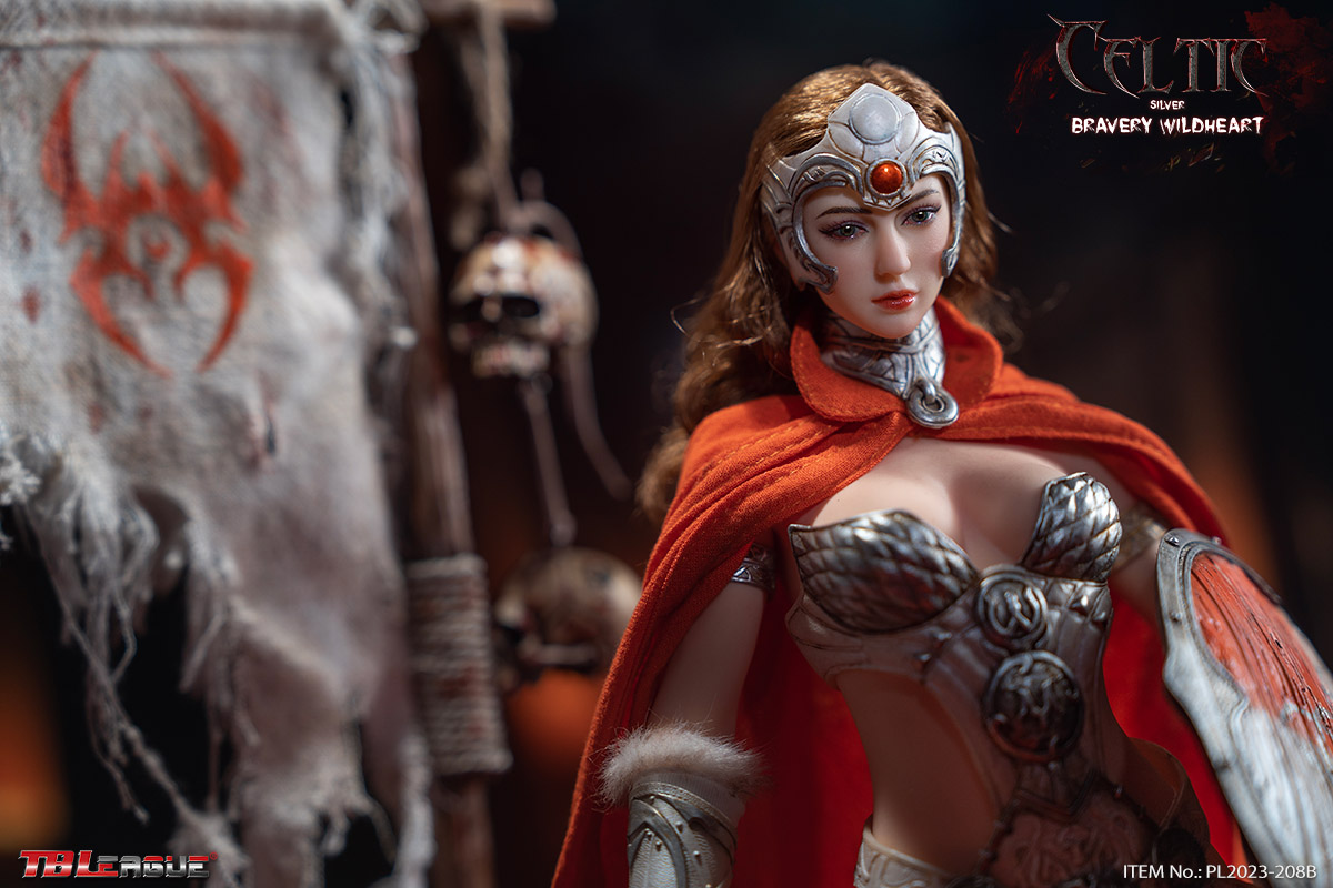 TBLeague 1/6 Celtic Bravery Wildheart Silver Female Figure [PL2023  