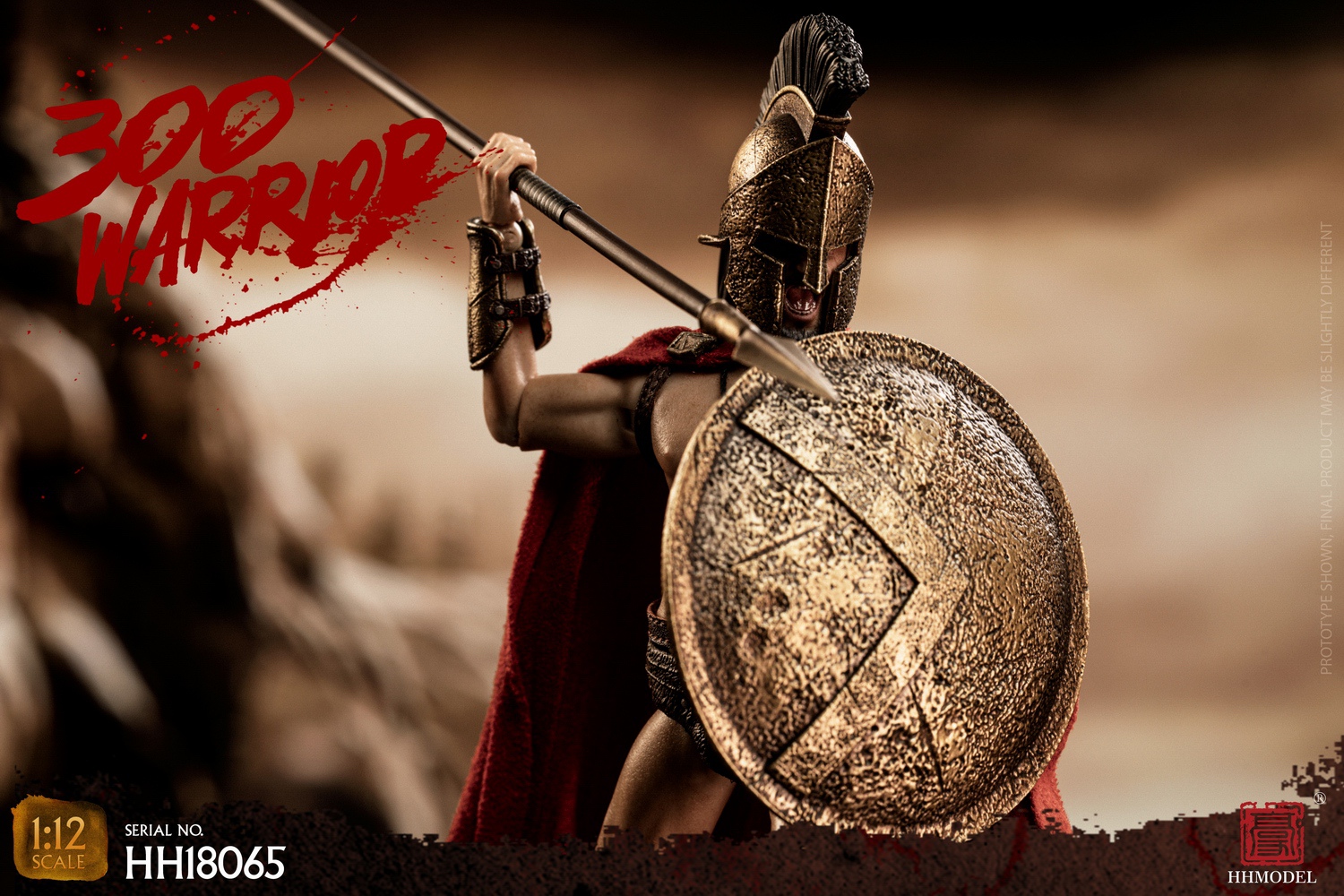 HH model 300 Sparta Warriors 1:12 Scale Figure [HY-HH18065] - EKIA