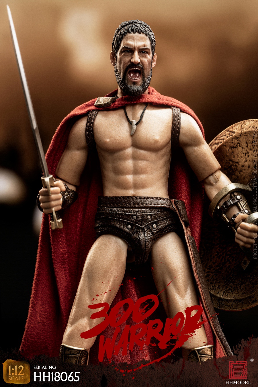 HH model 300 Sparta Warriors 1:12 Scale Figure [HY-HH18065] - EKIA
