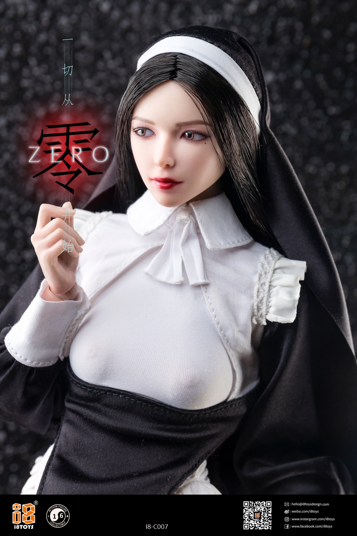 i8TOYS 1/6 Healing Nun Set Zero Female Figure Accessories [i8-C007 