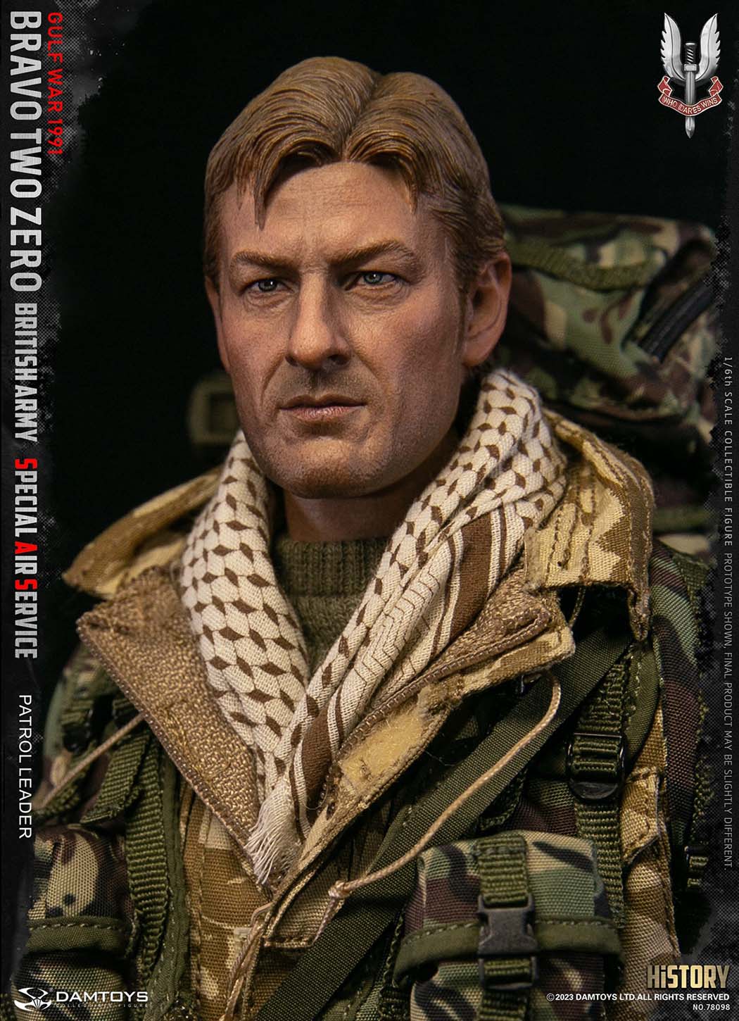 DAMTOYS 1/6 イギリス陸軍特殊空挺部隊 SASパトロール隊 78099 DAMTOYS 1/6 イギリス陸軍特殊空挺部隊 SASパトロール隊 78099