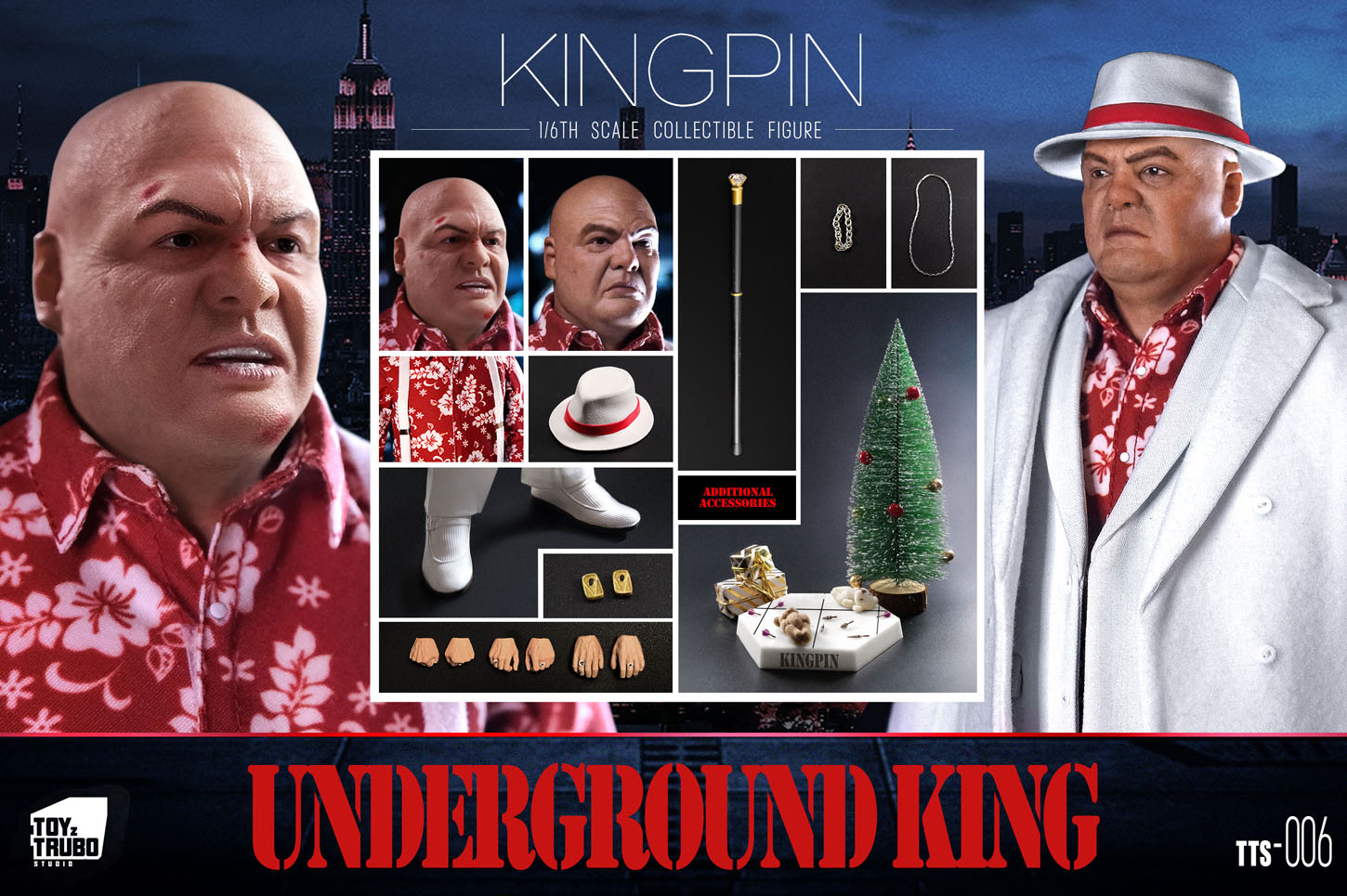 ToyzTruboStudio Underground King 1/6 Action Figure [CR-TTS006