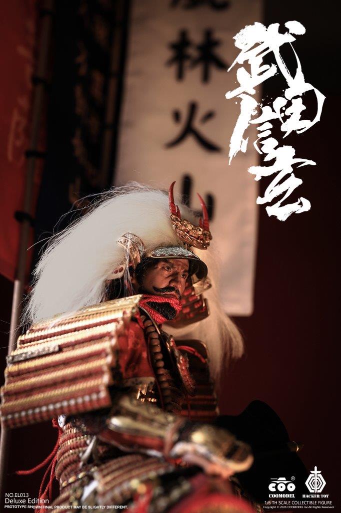 【ココ】オリコン COO Model 1/6 TAKEDA SHINGEN, THE TIGER OF KAI EXCLUSIVE COPPER