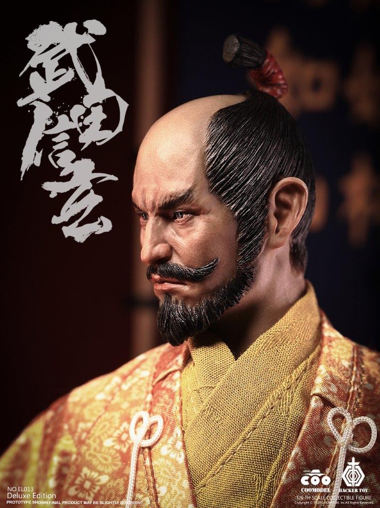 COO Model 1/6 TAKEDA SHINGEN, THE TIGER OF KAI EXCLUSIVE COPPER